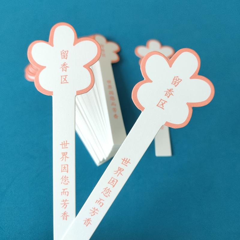 Home Fragrance - 10 feuilles de bandes de test
