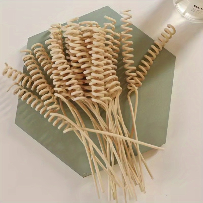 Home Fragrance Diffuser Sticks - Bâtons de rotin incurvés pour plantes,