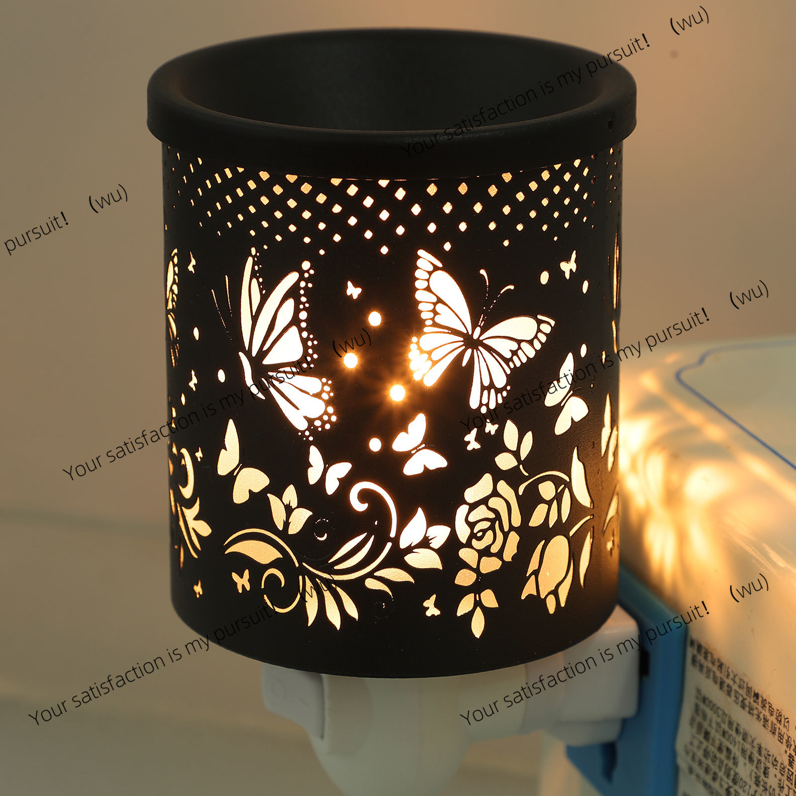 Home Fragrance Plug In - Veilleuse d'aromathérapie chauffe-cire électrique brûleurs prise