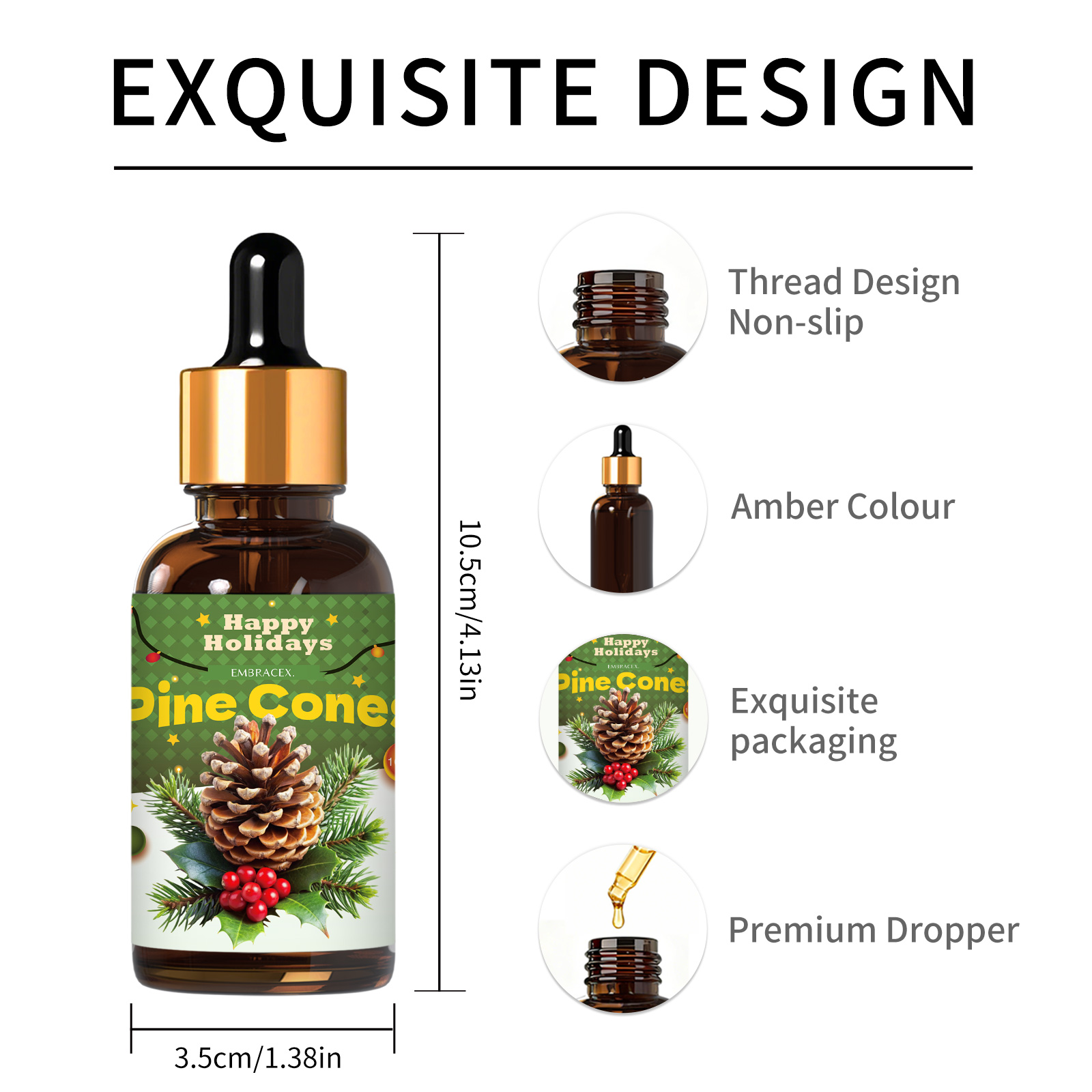 Huile essentielle de pin 30 ml - Xmas Home Fragrance avis et prix