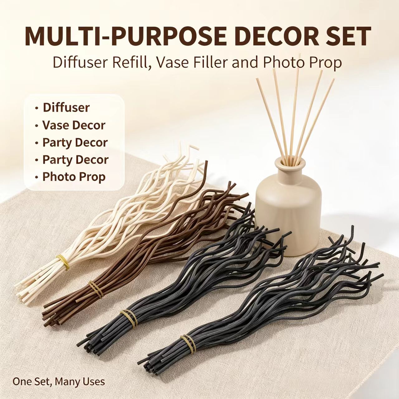 20 bâtonnets diffuseurs longs  - Home Fragrance Diffuser Sticks avis et prix