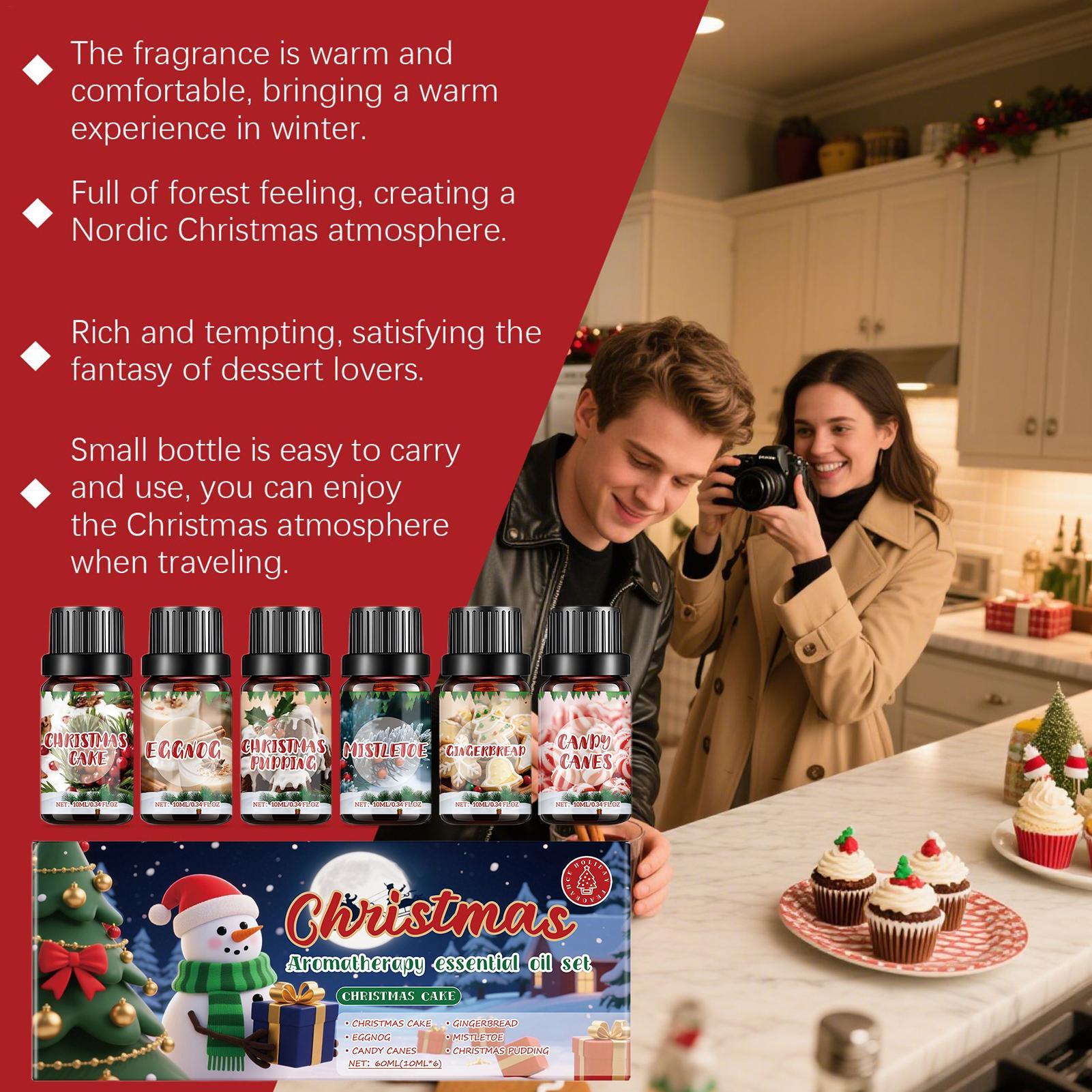 Ensemble d'huiles parfumées de - Xmas Home Fragrance avis et prix
