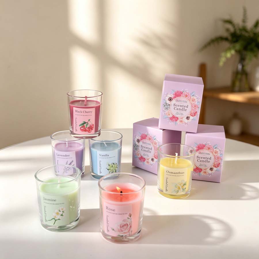 Ensemble cadeau de bougies par - Home Fragrance Aromatherapy avis et prix
